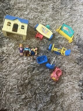 90's Vtg Keenway My Kindergarten Playground Accessories Incomplete